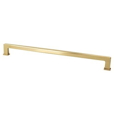 Berenson Subtle Surge Pull - 18 in (457.2mm) (Appliance Pull) - Modern Brushed Gold