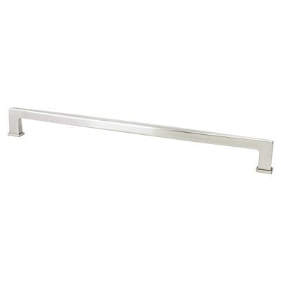 Berenson Subtle Surge Pull - 18 in (457.2mm) (Appliance Pull) - Brushed Nickel