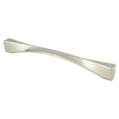 Berenson Spiral Pull - 224mm (8-13/16 in) - Brushed Nickel