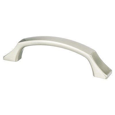 Berenson Epoch Edge Pull - 96mm (3-25/32 in) - Brushed Nickel