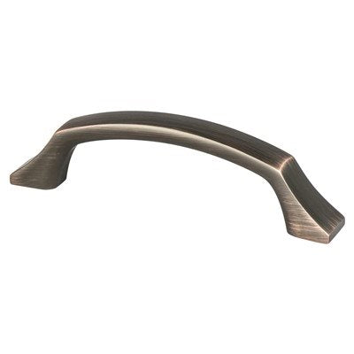 Berenson Epoch Edge Pull - 96mm (3-25/32 in) - Verona Bronze