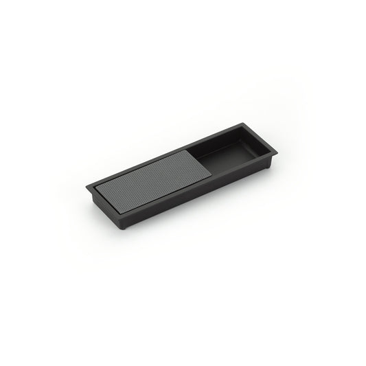 Schaub MODO Rectangular Mixed Recessed Pull 6-1/4" x 2" Gun Metal