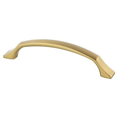 Berenson Epoch Edge Pull - 128mm (5-1/16 in) - Modern Brushed Gold