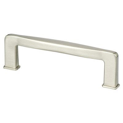 Berenson Subtle Surge Pull - 96mm (3-25/32 in) - Brushed Nickel