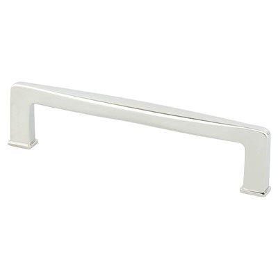 Berenson Subtle Surge Pull - 128mm (5-1/16 in) - Polished Nickel