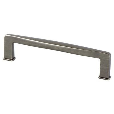 Berenson Subtle Surge Pull - 128mm (5-1/16 in) - Vintage Nickel