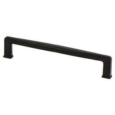 Berenson Subtle Surge Pull - 160mm (6-5/16 in) - Matte Black