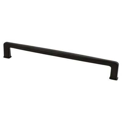 Berenson Subtle Surge Pull - 224mm (8-13/16 in) - Matte Black