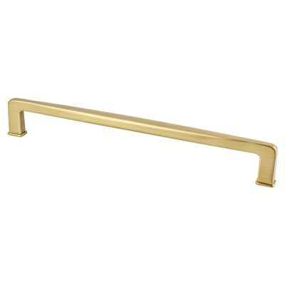 Berenson Subtle Surge Pull - 224mm (8-13/16 in) - Modern Brushed Gold