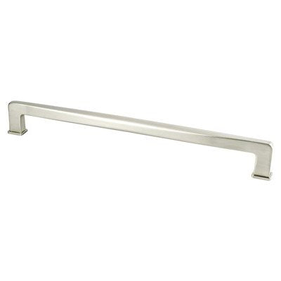 Berenson Subtle Surge Pull - 12 in (304.8mm) (Appliance Pull) - Brushed Nickel