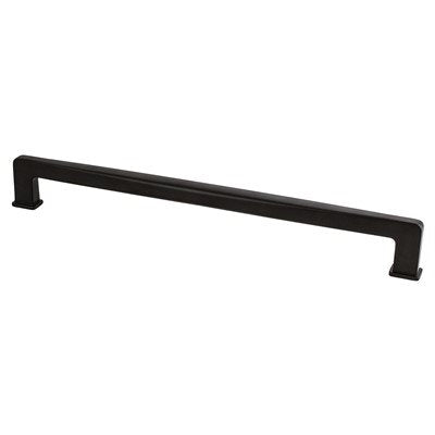 Berenson Subtle Surge Pull - 12 in (304.8mm) (Appliance Pull) - Matte Black