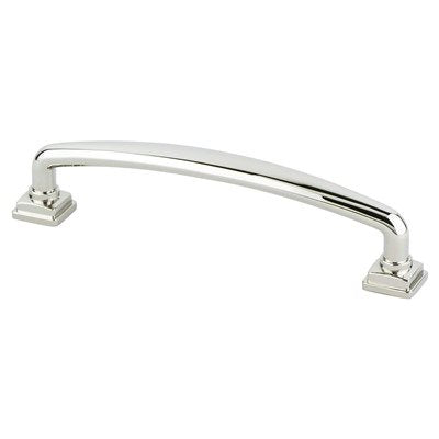 Berenson Tailored Traditional Pull - 128mm (5-1/16 in) - Polished Nickel