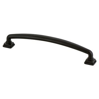Berenson Tailored Traditional Pull - 160mm (6-5/16 in) - Matte Black
