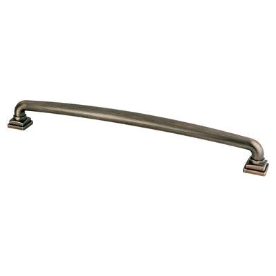 Berenson Tailored Traditional Pull - 12 in (304.8mm) (Appliance Pull) - Verona Bronze