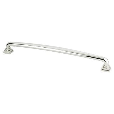 Berenson Tailored Traditional Pull - 12 in (304.8mm) (Appliance Pull) - Polished Nickel