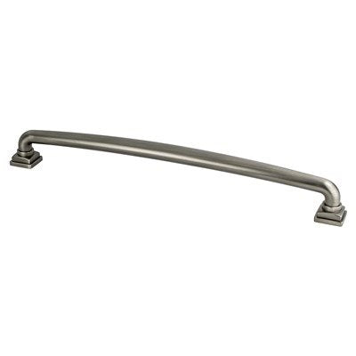 Berenson Tailored Traditional Pull - 12 in (304.8mm) (Appliance Pull) - Vintage Nickel