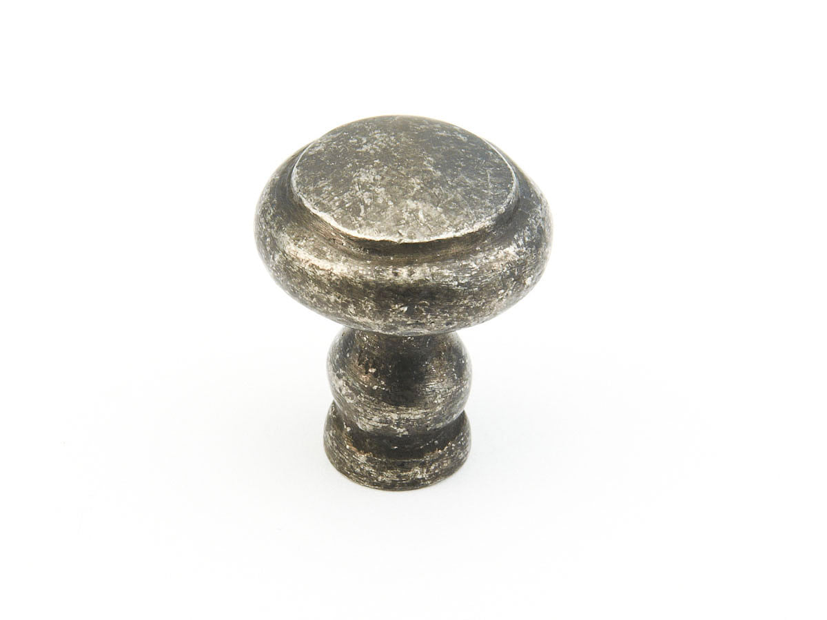 Schaub Artifex Knob 1-1/8" Dark Pewter