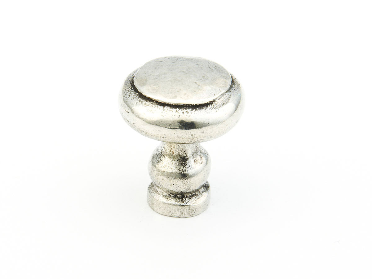 Schaub Artifex Knob 1-1/8" Natural Britannium