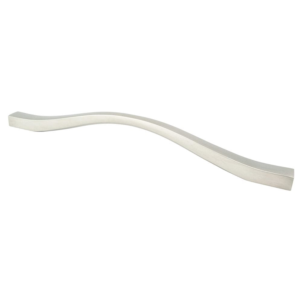 Berenson Fluid Pull - 192mm (7-9/16 in) and 224mm (8-13/16 in) - Brushed Nickel