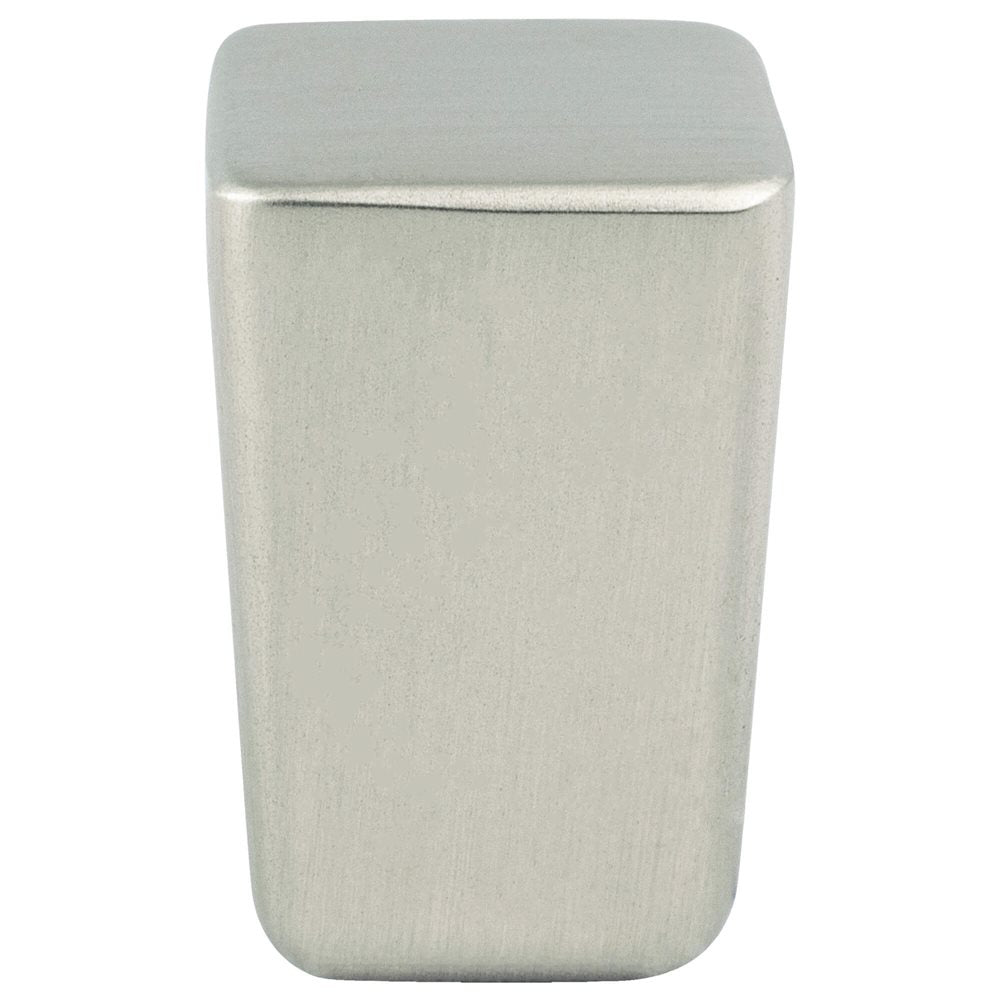 Berenson Mini Small Square Knob - Brushed Nickel