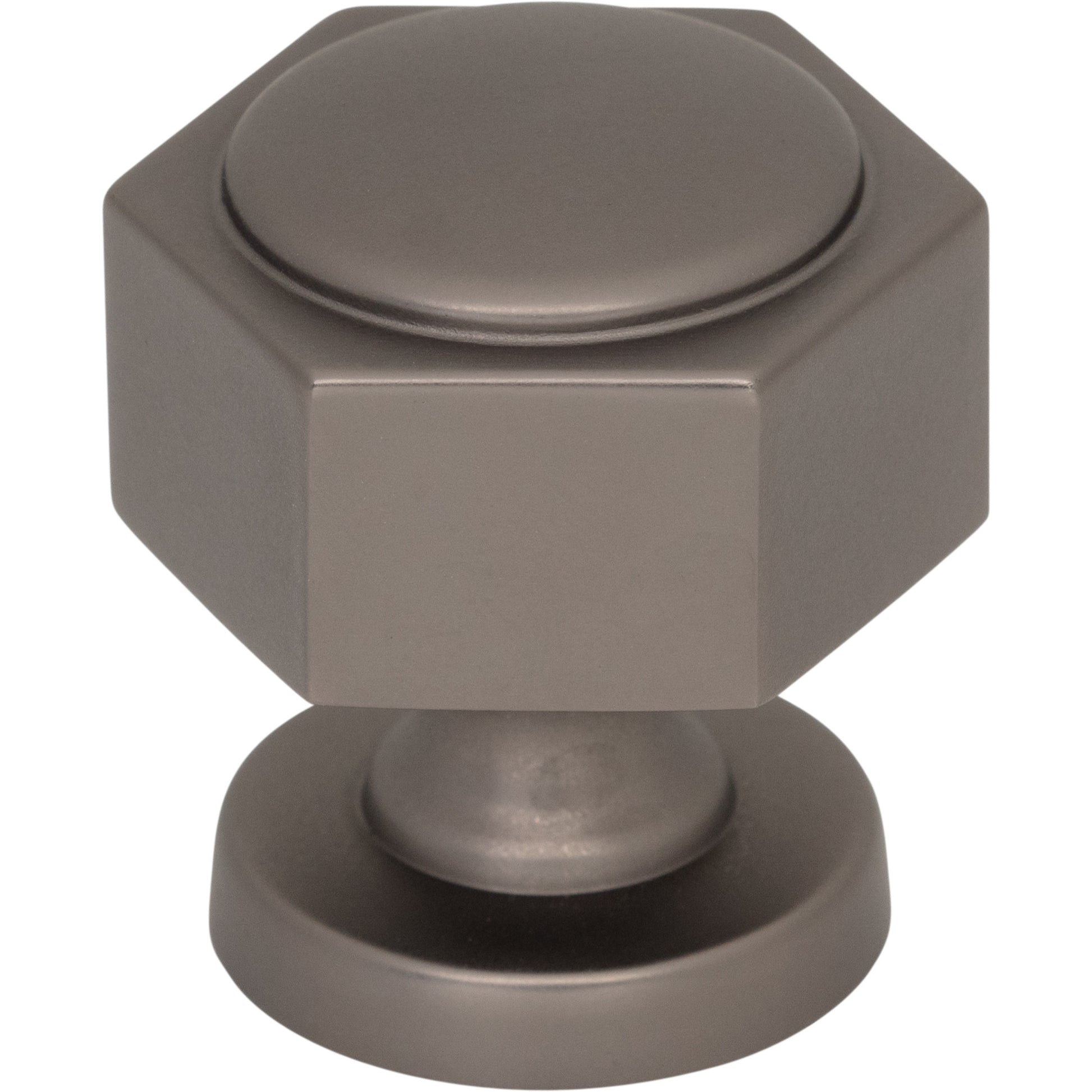 Top Knobs Stanmore Geometric Knob - Ash Gray
