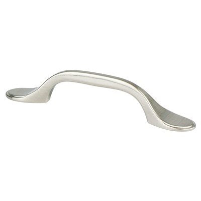 Berenson Traditional Advantage One Rounded End Pull - 3 in (76.2mm) - Brushed Nickel