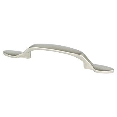 Berenson Traditional Advantage Two Spade End Pull - 3 in (76.2mm) - Brushed Nickel
