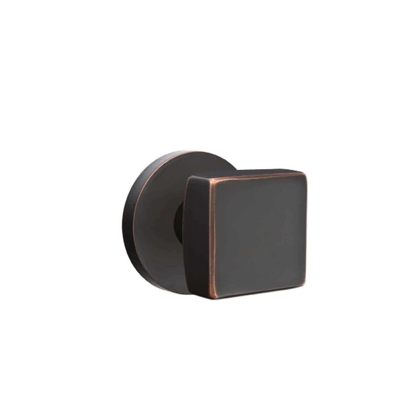 Square Knob Oil Rubbed Bronze