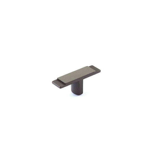 Schaub Quadrato Wide T-Knob 2-3/8" Gun Metal