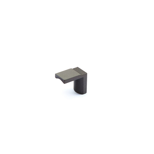 Schaub Quadrato Wide Finger Pull 1-1/8" Gun Metal