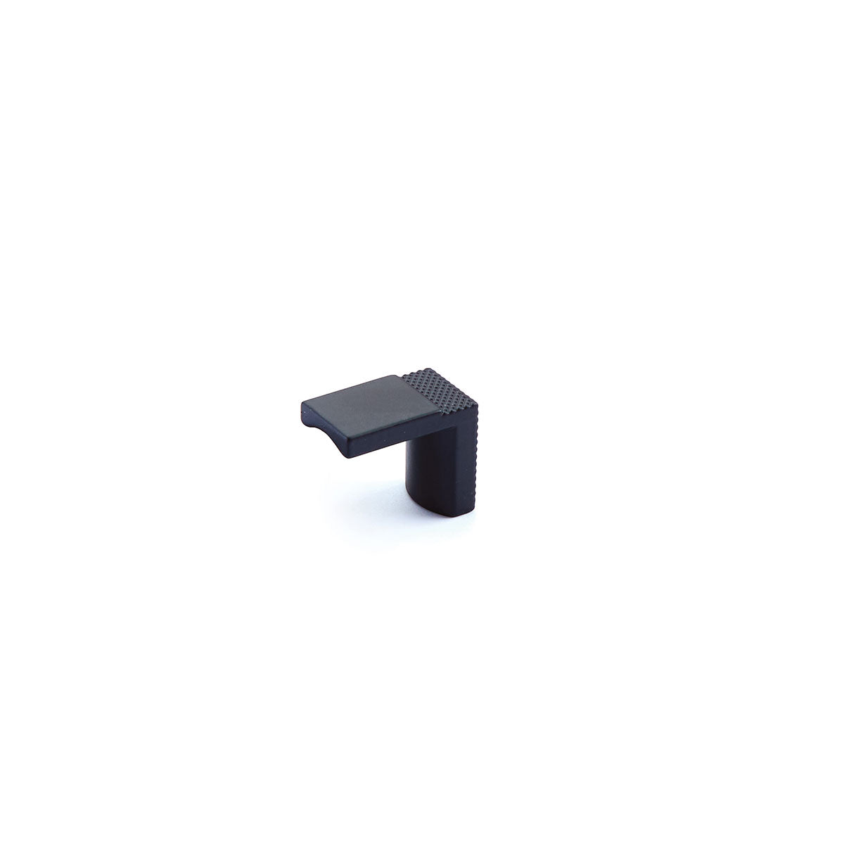 Schaub Quadrato Wide Finger Pull 1-1/8" Matte Black