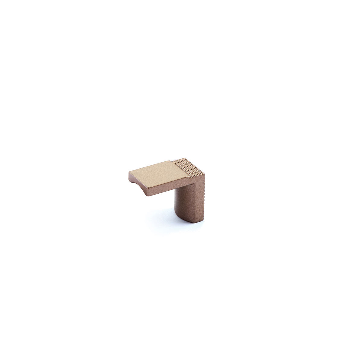 Schaub Quadrato Wide Finger Pull 1-1/8" Satin Bronze