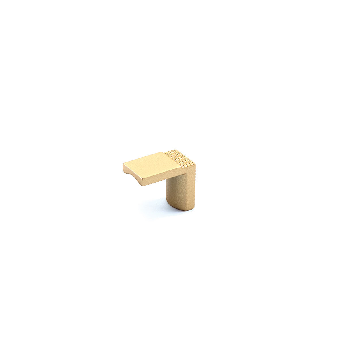 Schaub Quadrato Wide Finger Pull 1-1/8" Signature Satin Brass