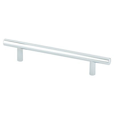 Berenson Tempo Bar Pull - 128mm (5-1/16 in) - Polished Chrome