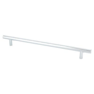 Berenson Tempo Bar Pull - 256mm (10-1/16 in) - Polished Chrome