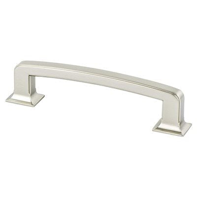 Berenson Hearthstone Pull - 128mm (5-1/16 in) - Brushed Nickel