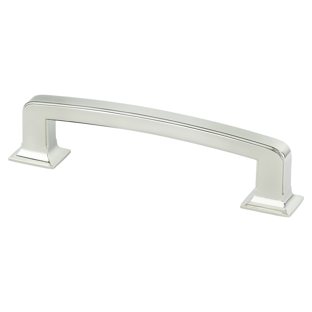 Berenson Designers Group Ten Hearthstone Pull - 128mm (5-1/16 in) - Polished Nickel