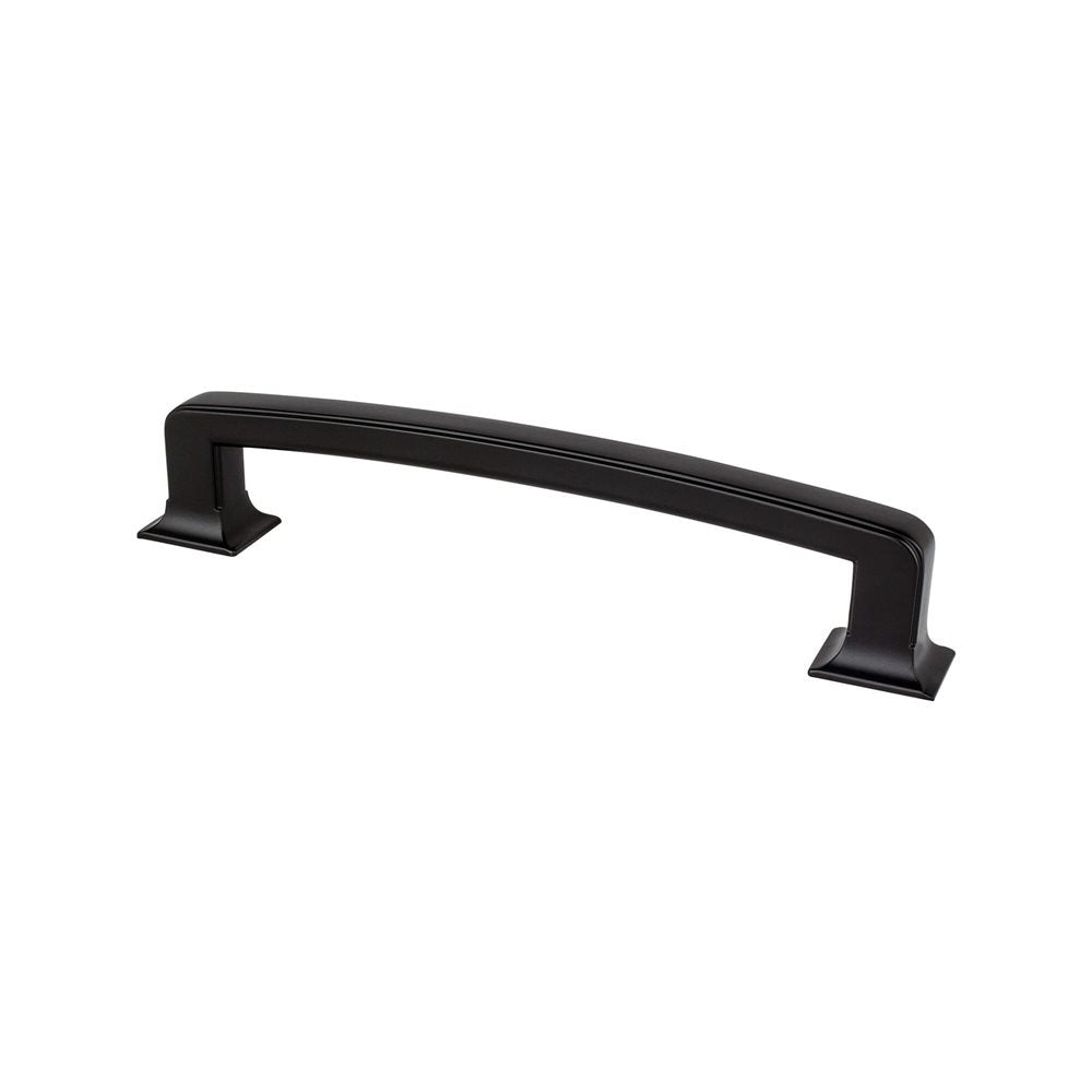 Berenson Hearthstone Pull - 160mm (6-5/16 in) - Matte Black