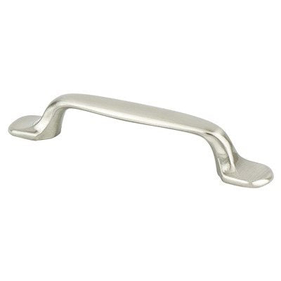 Berenson Village Pull - 96mm (3-25/32 in) - Brushed Nickel