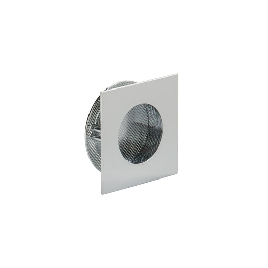 Schaub Urbano Square Recessed Pull 3" Polished Chrome