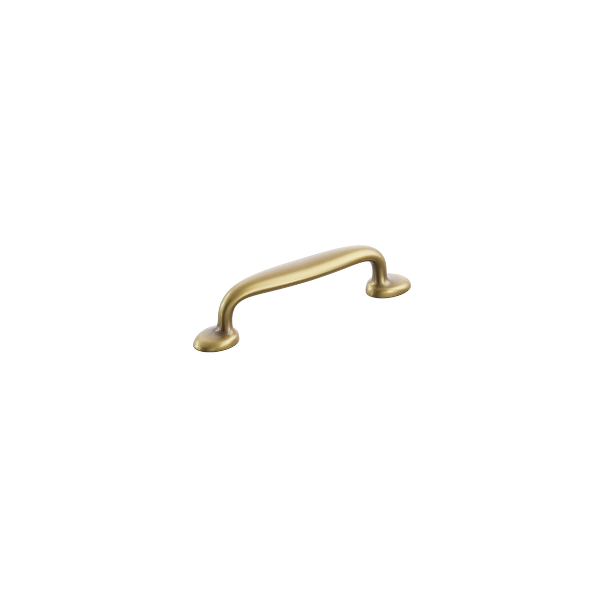 Schaub Avenue Pull 4" Vintage Brass