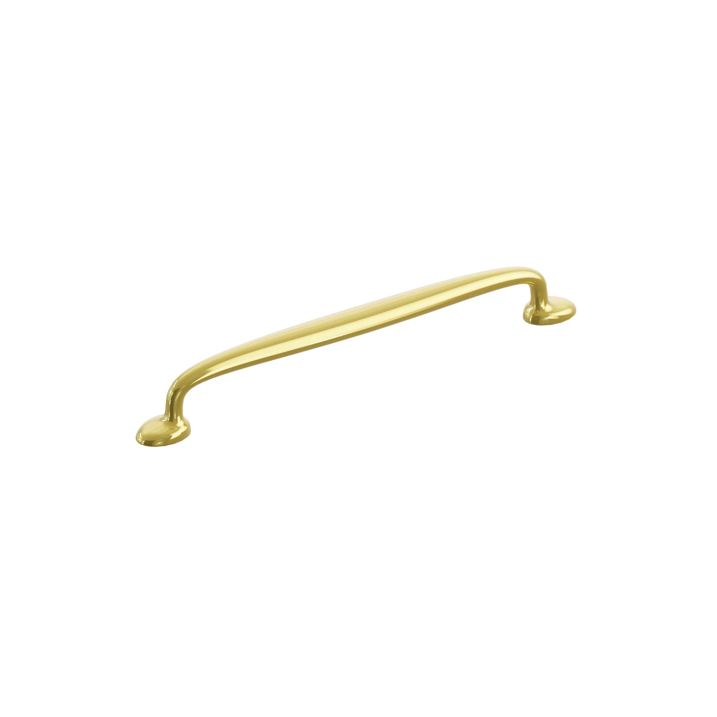 Schaub Avenue Pull 8" Unlacquered Brass