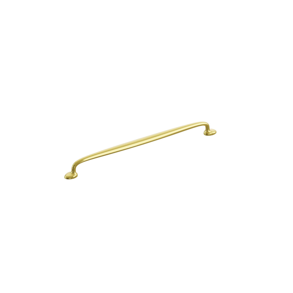 Schaub Avenue Pull 12" Unlacquered Brass