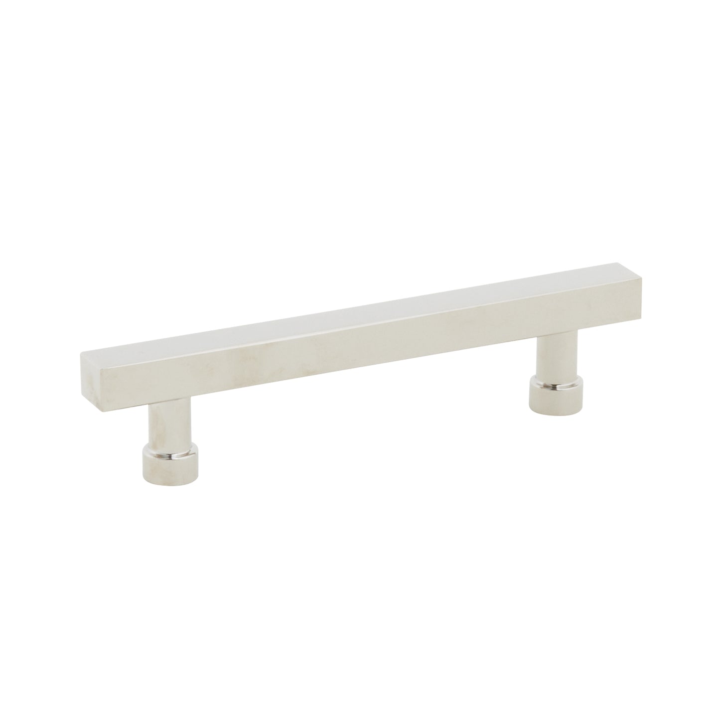 Schaub NOHO Square Pull 4" Polished Nickel