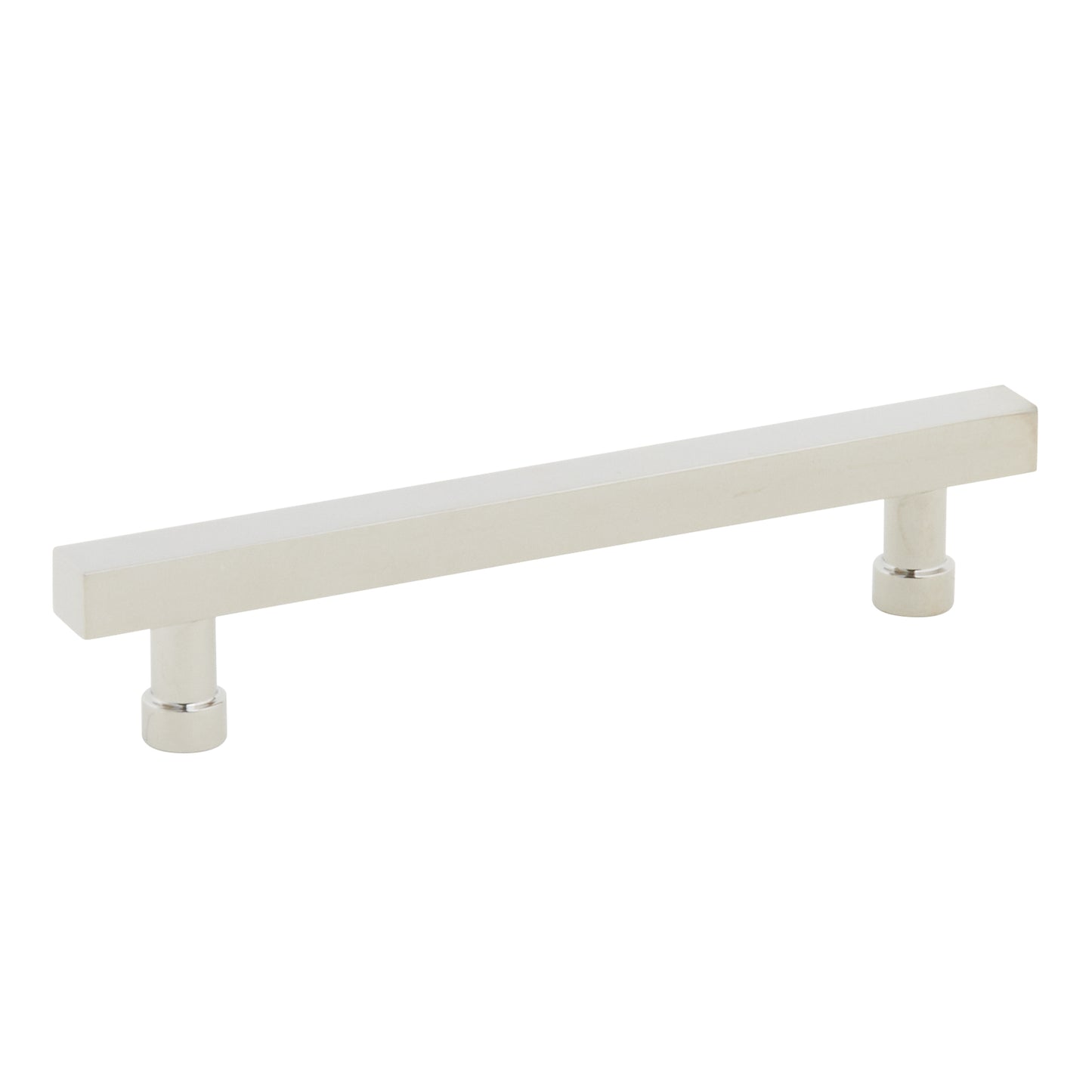 Schaub NOHO Square Pull 5" Polished Nickel