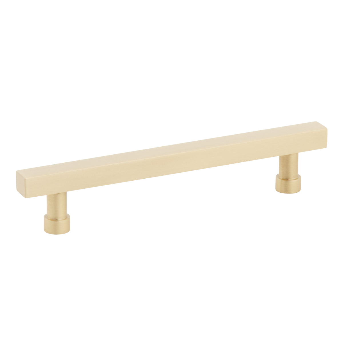 Schaub NOHO Square Pull 5" Satin Brass