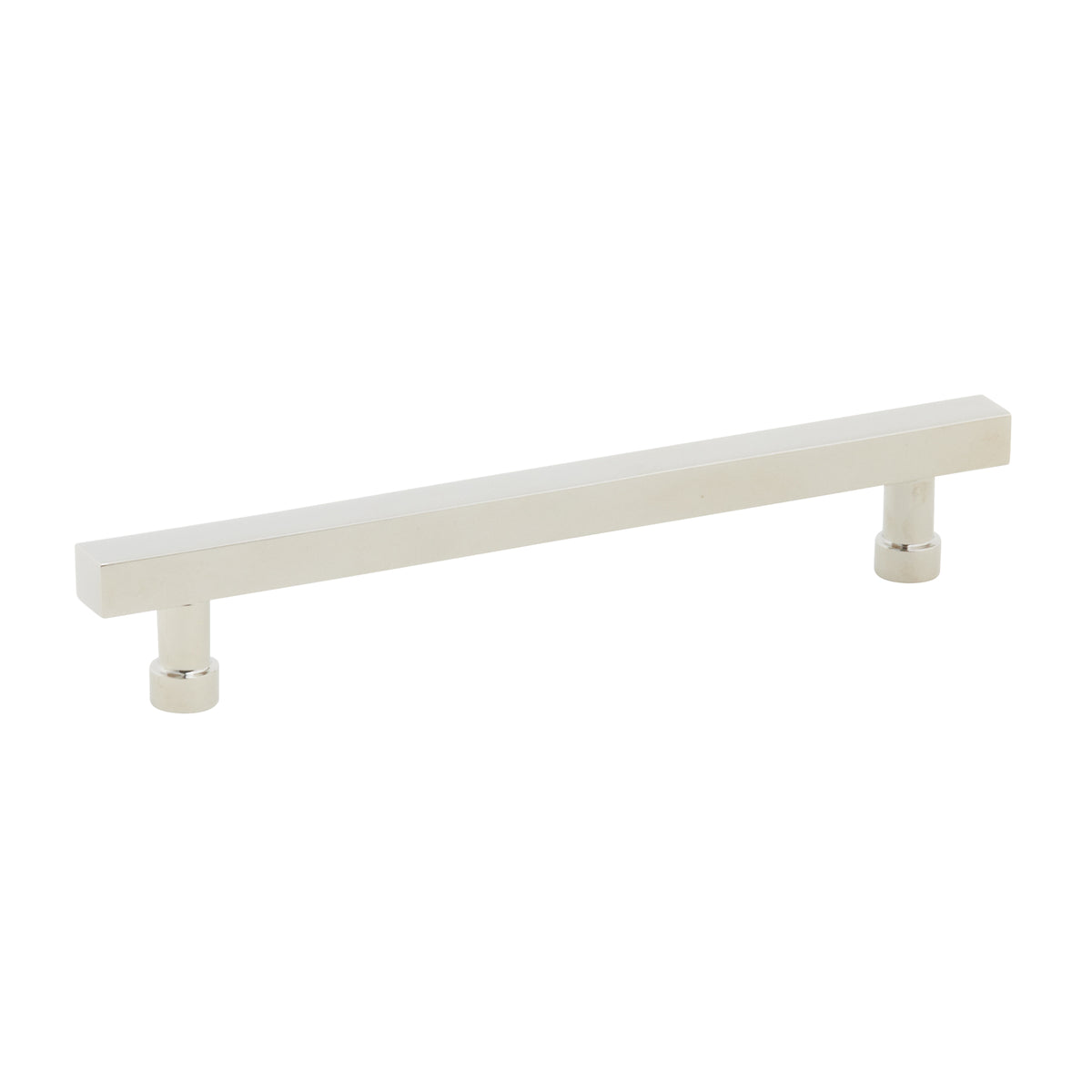Schaub NOHO Square Pull 6" Polished Nickel