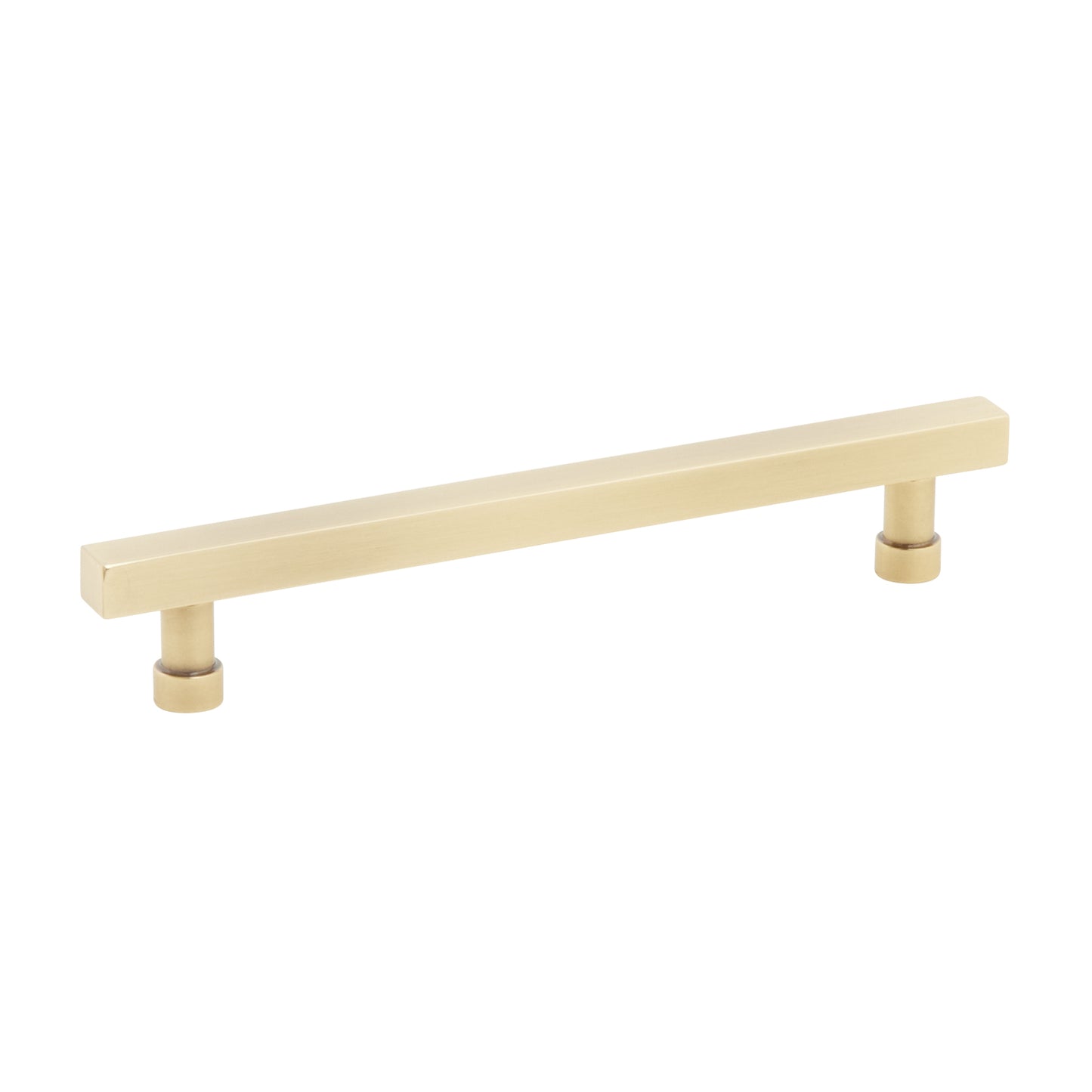 Schaub NOHO Square Pull 6" Vintage Brass
