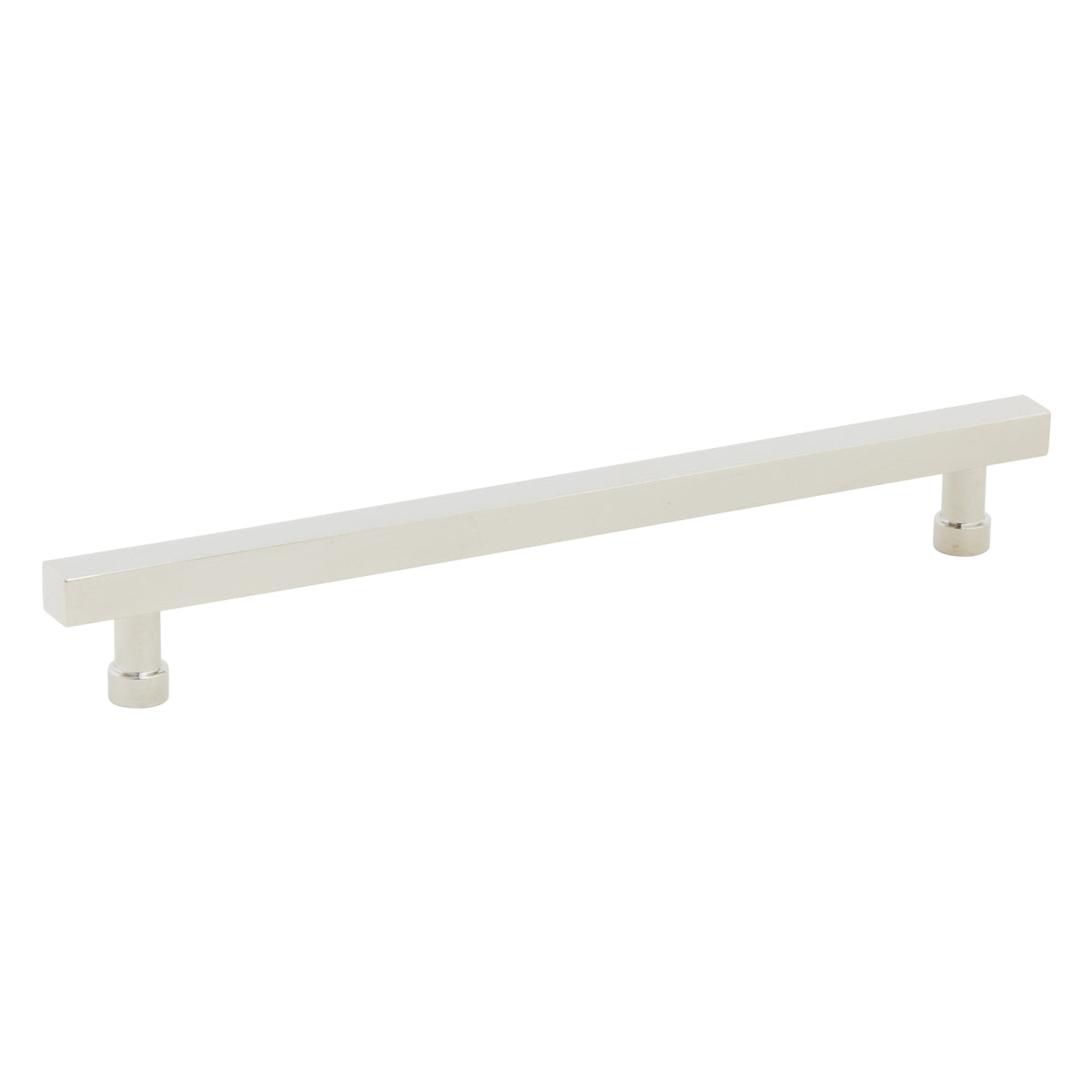 Schaub NOHO Square Pull 8" Polished Nickel