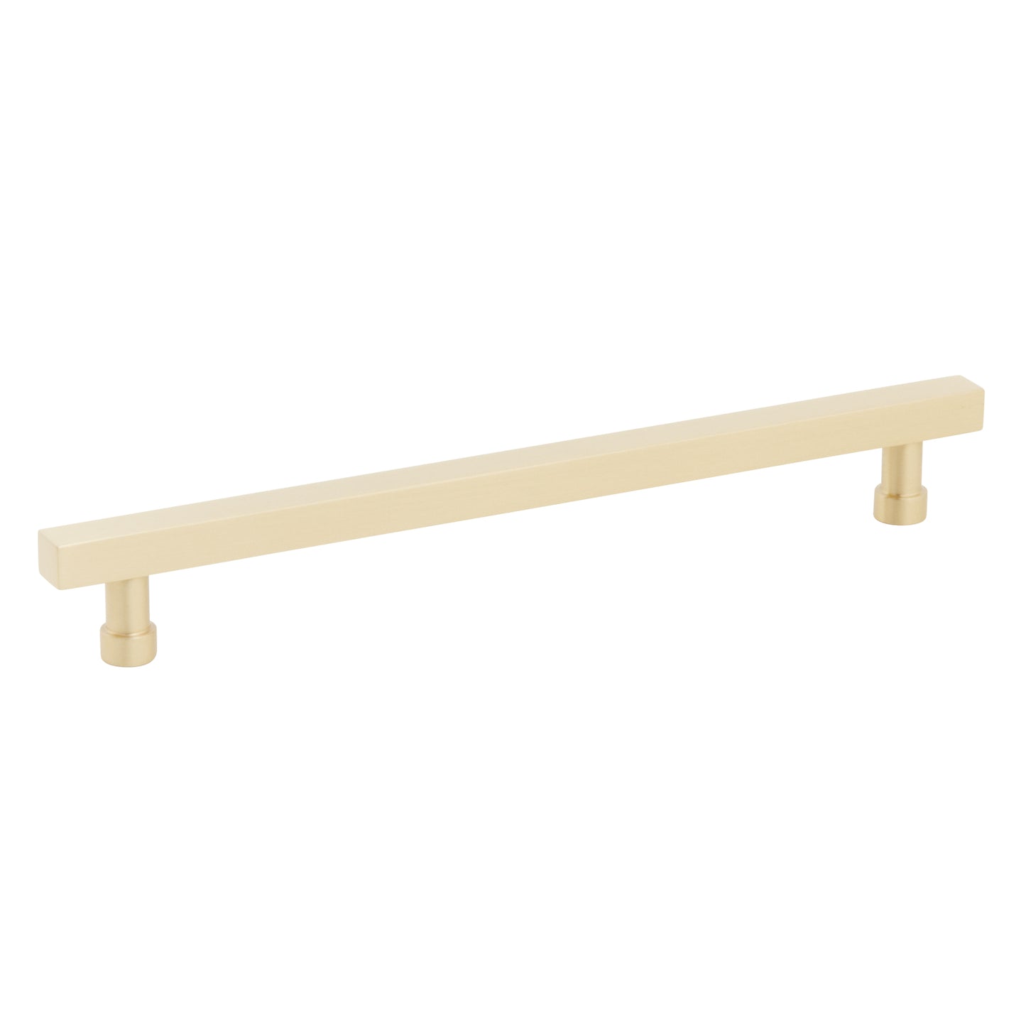 Schaub NOHO Square Pull 8" Satin Brass